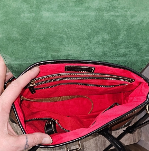 Dooney & Bourke Verona Elisa Top Handle Satchel Crossbody- EUC - Picture 9 of 12